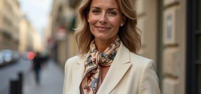 Astuces élégantes pour porter un carré gavroche Hermès au quotidien Astuces élégantes pour porter un carré gavroche Hermès au quotidien